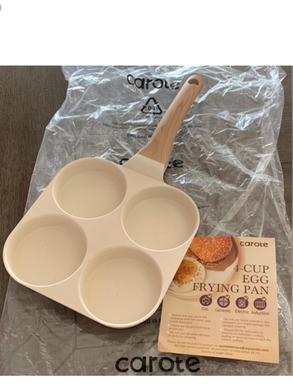 💙Carote Egg Frying Pan